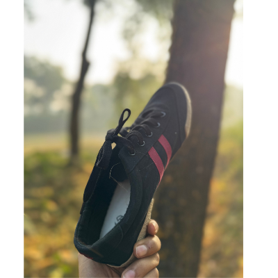 Picture of Spring and Summer Casual Canvas Shoes for Men, Classic Double-Strap Lace-Up Student Versatile Shoe
