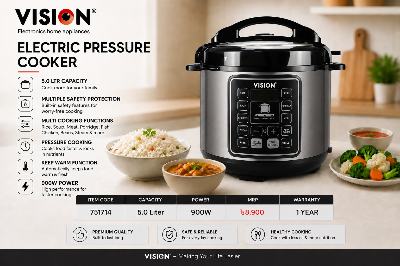 Picture of Vision Electric Pressure Cooker 5.0 L- Meal Master
