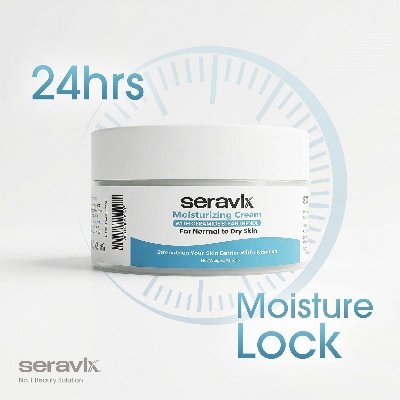 Picture of Seravix Moisturizing Cream For Normal To Dry Skin 75ml