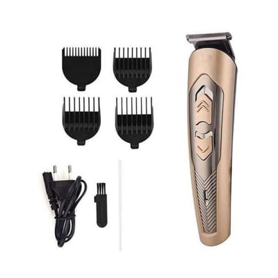 Picture of KM-756 Rechargeable Hair Clipper Professional Cordless Hair Trimmer Beard Cutter Shaving Haircut Machine Men - Trimmer-Multicolor