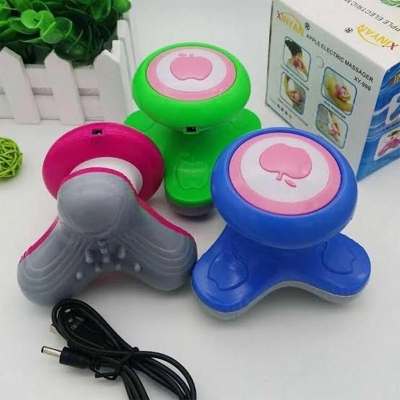 Picture of XINYAN Apple Electric Mini Handheld Vibrating Body Massager & Slimming Device for Men and Women-Multicolor