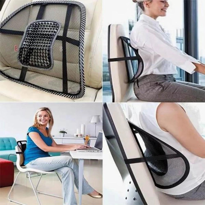 Picture of Sit Right Back Chair Support – Black-Multicolor
