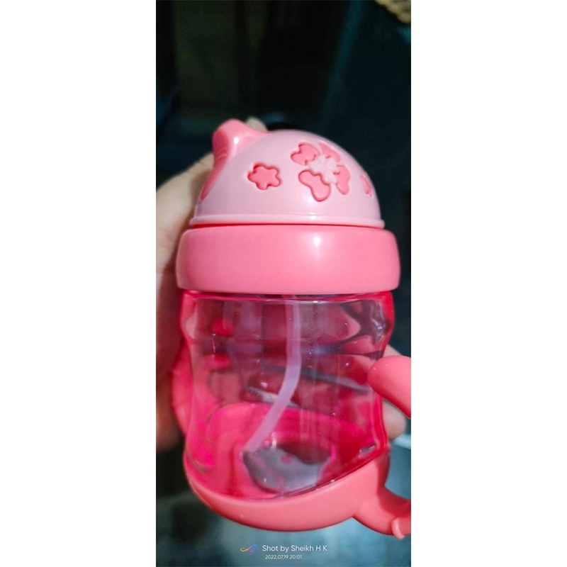 Picture of Imported Baby Trainer Beaker water bottle for small kids and kindergarten children-Multicolor