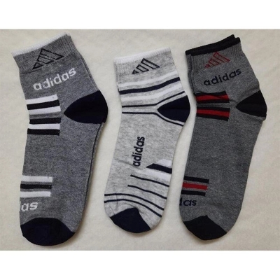 Picture of best cotton Short Socks For Men (3 Pair's) muja-Clothing Size-One Size, Multicolor