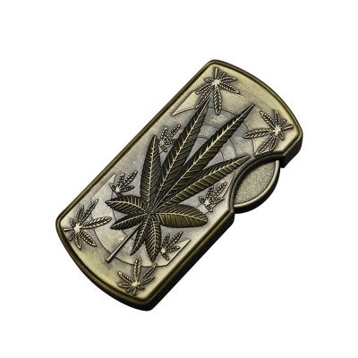 Picture of Vintage Bronze Relief Lighter - gas lighter-Multicolor