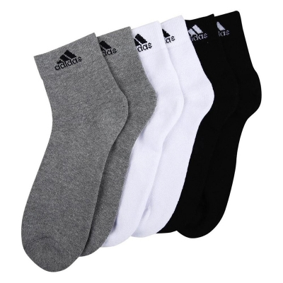 Picture of 03 Pair Cotton and Nylon Socks for Men - Comfortable and Durable Footwear Essentials-Clothing Size-One Size, Multicolor