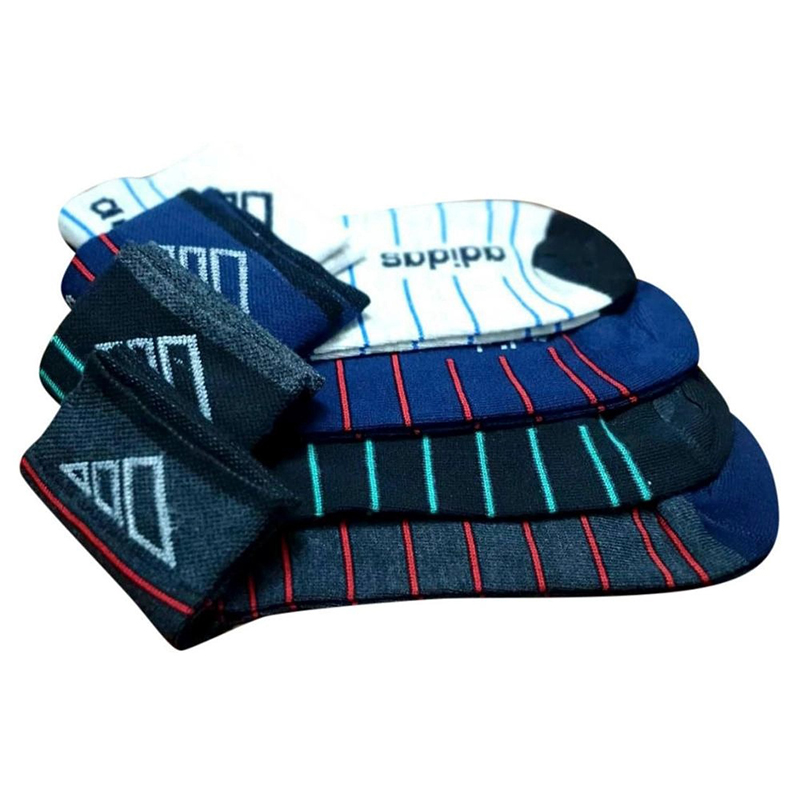 Picture of 03 Pair Cotton and Nylon Socks for Men - Comfortable and Durable Footwear Essentials-Clothing Size-One Size, Multicolor