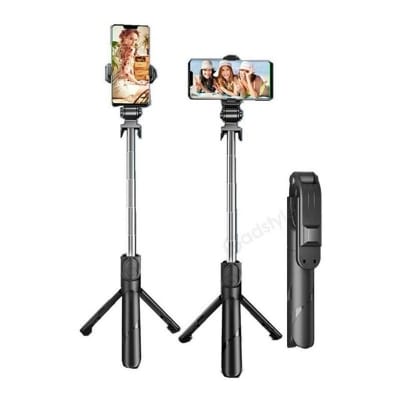Picture of XT‑02 3‑in‑1 Bluetooth Selfie Stick Tripod-Black