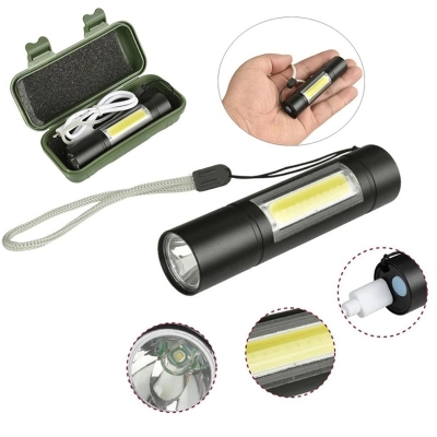 Picture of Rechargeable Mini Hot Flash Light-Multicolor
