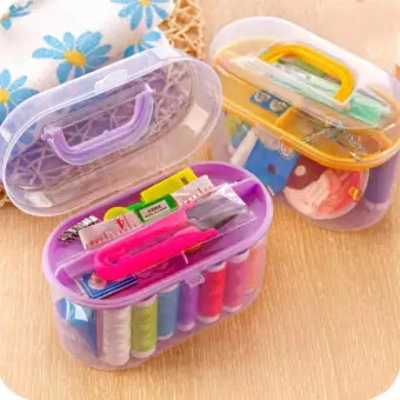 Picture of Portable Household Sewing Kit – 10‑in‑1 Needle & Tool Set-Multicolor