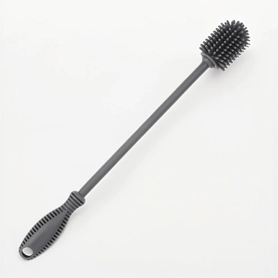 Picture of Silicone Bottle Cleaning Brush Bottle Cleaner for Washing Baby Bottles Handle Brush-Multicolor