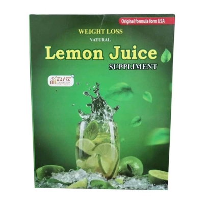 Picture of Natural Lemon Juice of Healthy Weight Loss with Slim Body - 120g-Multicolor