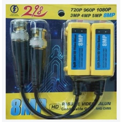 Picture of passive video balun for cctv camera-Multicolor
