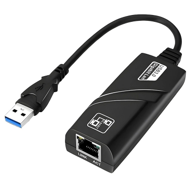 Picture of USB 3.0 Gigabit LAN to RJ45 Ethernet Adapter 10/100/1000Mbps /USB 3.0 to 10/100/1000 Mbps Gigabit RJ45 Ethernet LAN Network Adapter For P L6U3-Multicolor