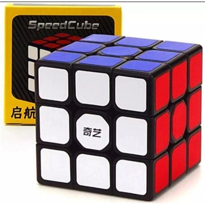 Picture of 3-D Puzzle Game Ribiks Cube - Multicolor/1Pcs-Multicolor