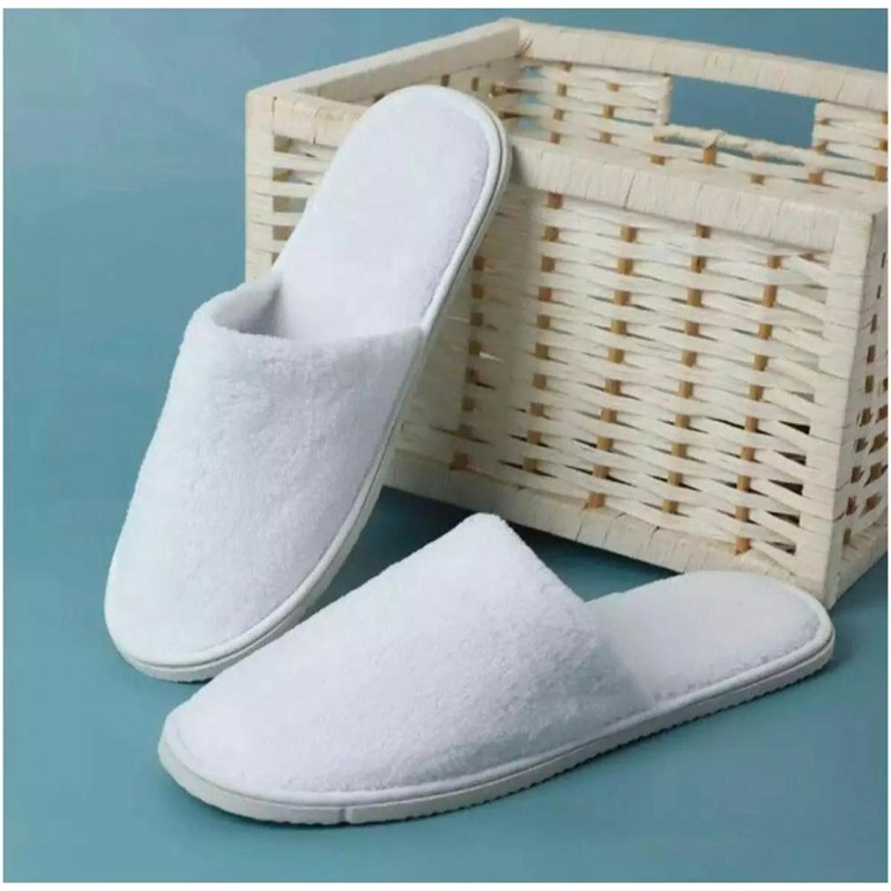 Picture of Room slippers winter room slippers winter warm room slippers winter shoes house shoes for men / women-Shoe Size-One Size, White