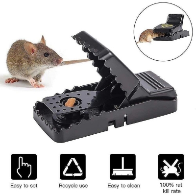 Picture of 1pcs Mouse/Rat Trap For House And Office-Black