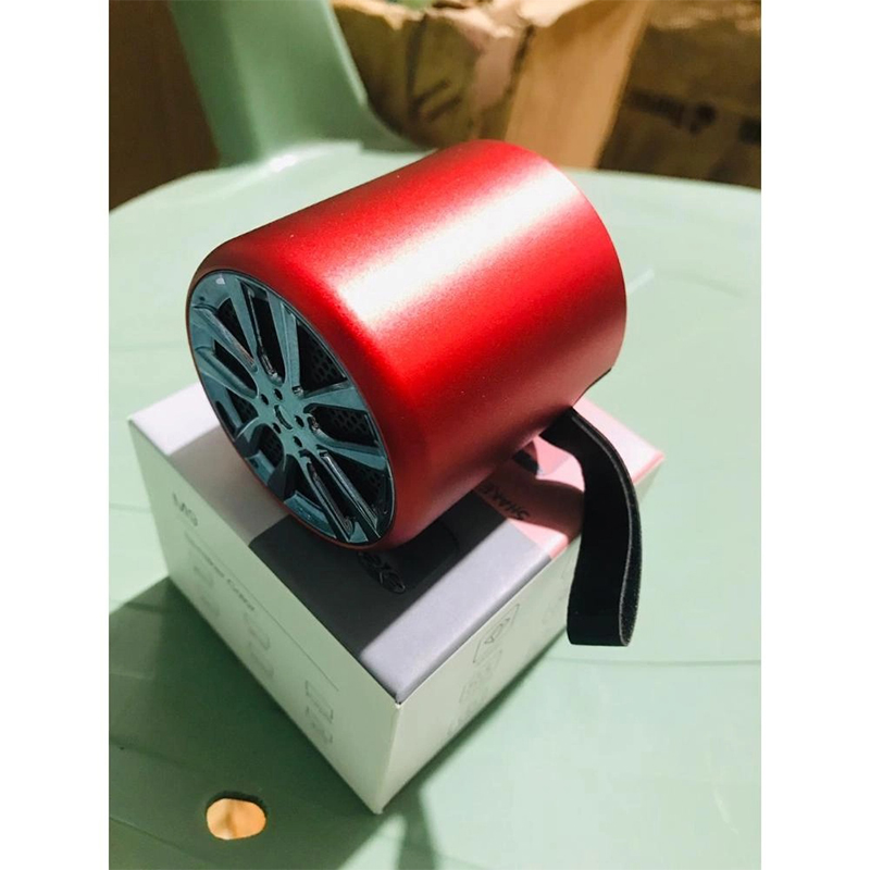 Picture of Full Metal Portable Shake Wireless Bluetooth Speaker/ M9 Bluetooth Speaker, Mini Wireless Subwoofer, Small Steel Cannon, Portable Small Speaker Suitable For Party - 5 Hours Backup - Bluetooth Speaker - Bluetooth Speaker - Bluetooth Speaker-Multicolor