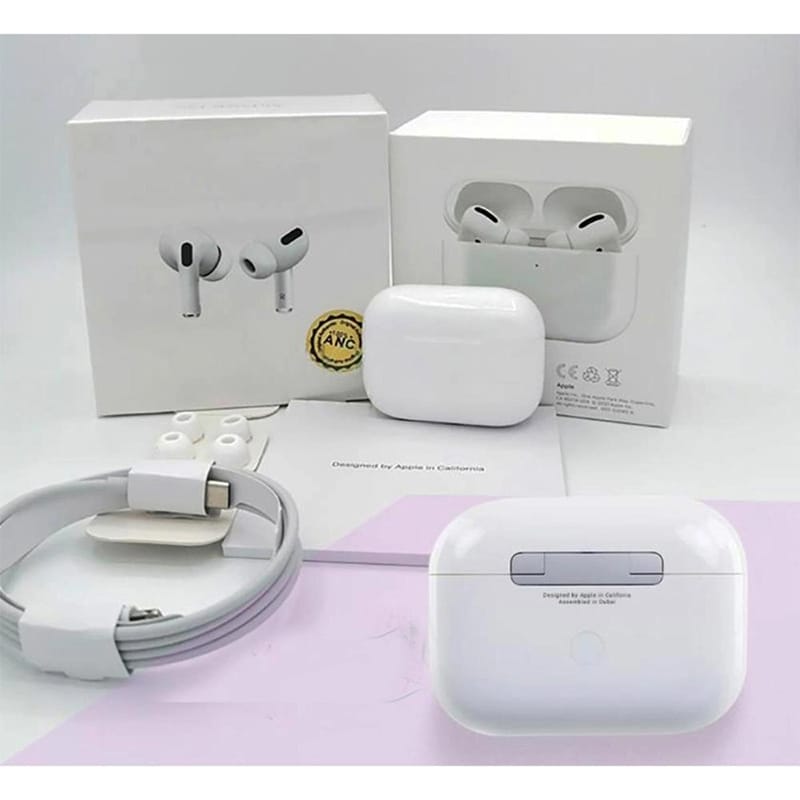 Picture of AirPods Pro 2nd Genaration MADE IN DUBAI Bluetooth Earbuds Ipx4 Waterproof In-Ear Earphone-White