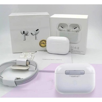 Picture of AirPods Pro 2nd Genaration MADE IN DUBAI Bluetooth Earbuds Ipx4 Waterproof In-Ear Earphone-White