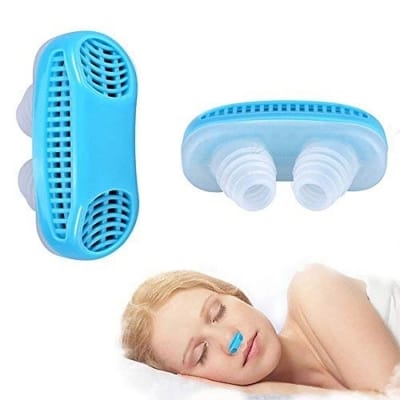 Picture of 2‑in‑1 Anti‑Snoring Silicone Nose Clip-Multicolor