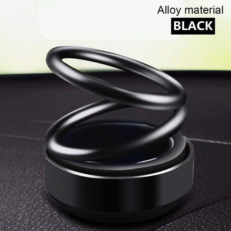 Picture of Double Loop Rotary Suspension Dashboard Perfume - Car/ office desk - Black