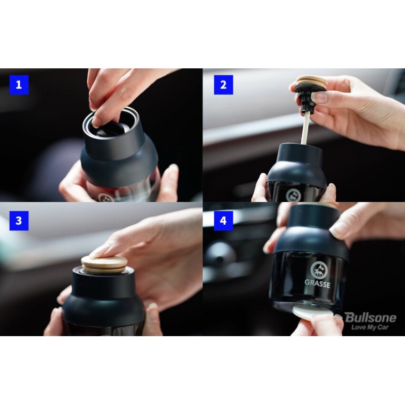 Picture of Grasse Diffuser Blue Apple Mango – High-end French car perfume