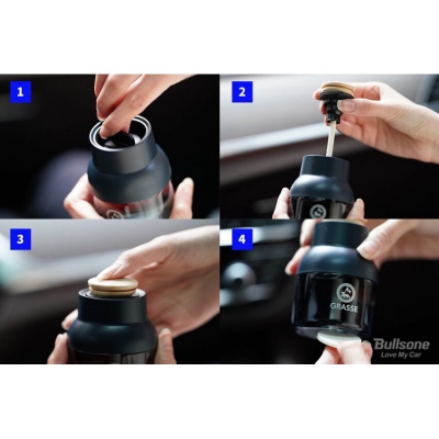 Picture of Grasse Diffuser Blue Apple Mango – High-end French car perfume