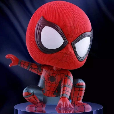 Picture of new Spiderman style Solid Car Air Freshener Perfume Far From Home car smell Fresh Air Car Decorations car diffuser