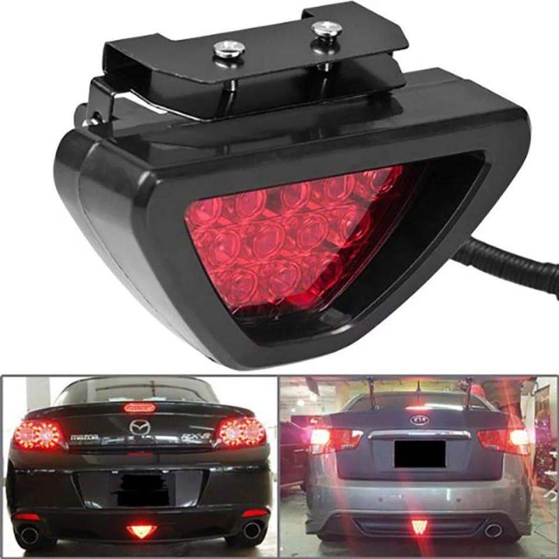 Picture of Universal F1 Style 12 LED Red Rear Tail Third Brake Stop Safety Lamp Light Car-Styling 2019 new /3.38
