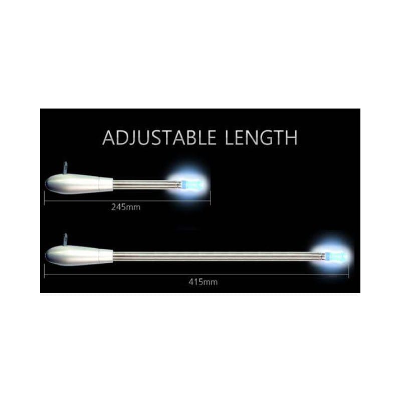 Picture of Vehicle Elasticity Bumper Corner Pole Safety Pole with LED Light for Universal Car Blue colour
