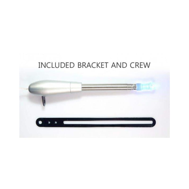 Picture of Vehicle Elasticity Bumper Corner Pole Safety Pole with LED Light for Universal Car Blue colour