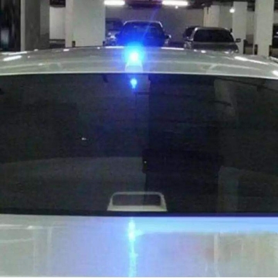 Picture of New Shark Fins Lamp Car Solar Energy Light Lamp - White