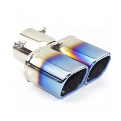Picture of Car Auto Round Stainless Steel Exhaust