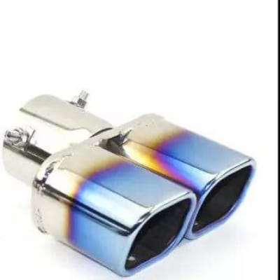 Picture of Car Auto Round Stainless Steel Exhaust