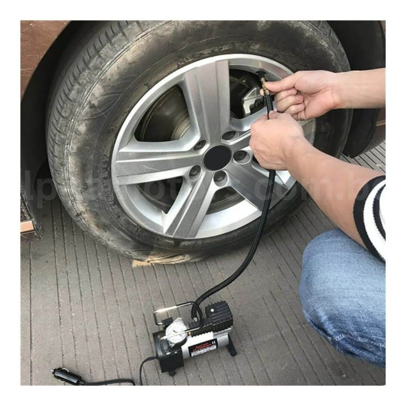 Picture of Heavy Duty Portable 12V Air Compressor 140PSI CAR VAN Tire Inflator