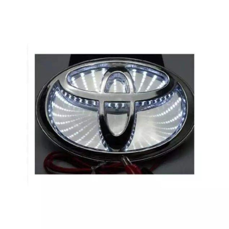 Picture of TOYOTA 3D CAR EMBLEM LED LOGO LIGHTS WHITE