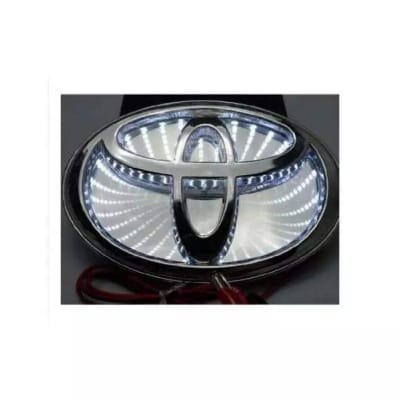 Picture of TOYOTA 3D CAR EMBLEM LED LOGO LIGHTS WHITE