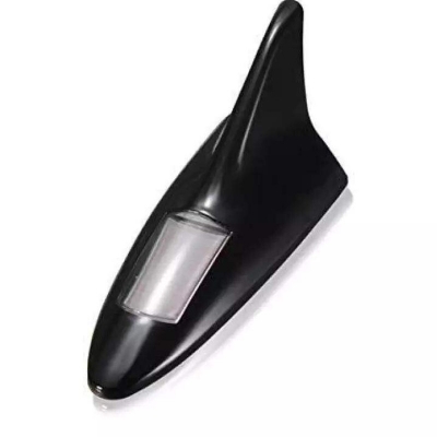 Picture of New Shark Fins Lamp Car Solar Energy Light Lamp - Black