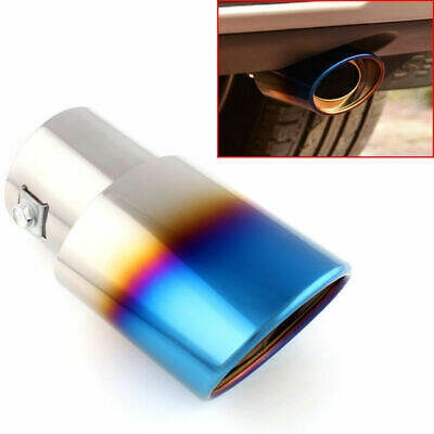 Picture of Car Auto Round Stainless Steel Exhaust SINGEL