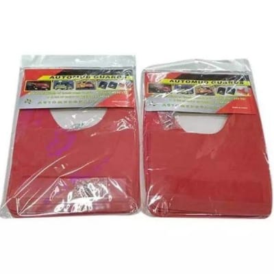Picture of Car mudguard universal black.1. & red 2.