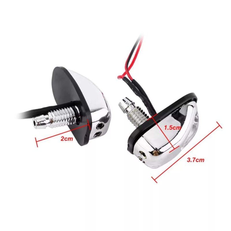 Picture of 2Pcs Car LED Lights Windshield LED Lamp Wiper Jet Water Spray Decorative 7-Color Optional New