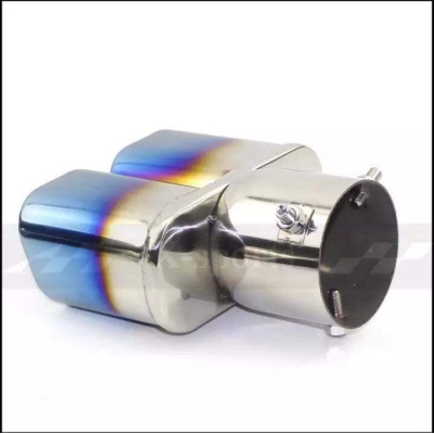 Picture of Car Auto Round Stainless Steel Exhaust Tip