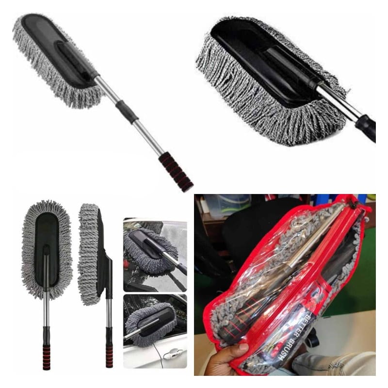 Picture of The Wolf Moon Car Microfiber Retractable Dust Wax Brush Duster