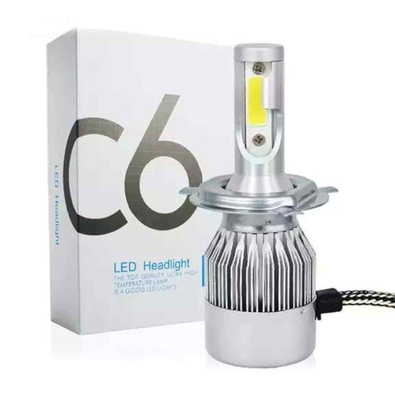 Picture of C6 LED Headlight H4 for universal bike - 1pcs