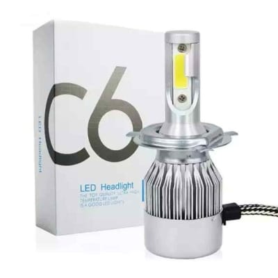 Picture of C6 LED Headlight H4 for universal bike - 1pcs