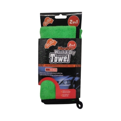 Picture of Microfiber towel premium quality 40/40 Green