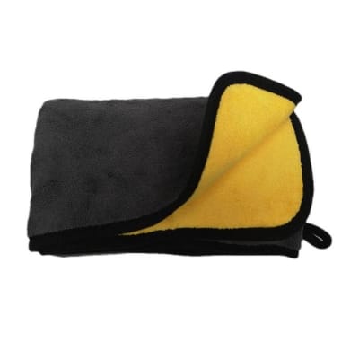 Picture of 60*30cm Big Size Micro Fiber Towel Double Layer Twin Colour