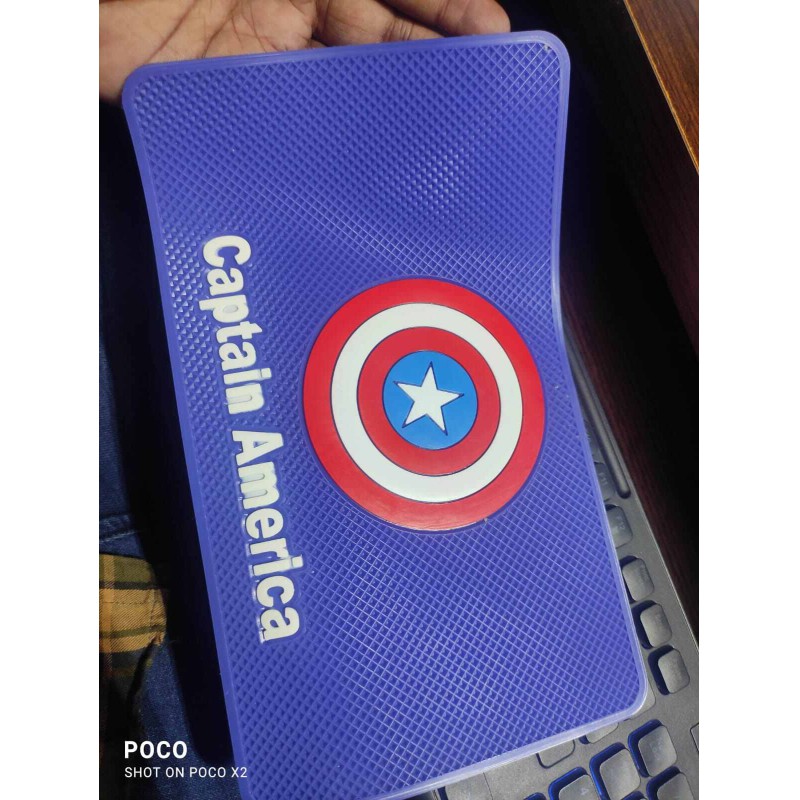 Picture of Captain America's Non Slip Car Mobile Mat