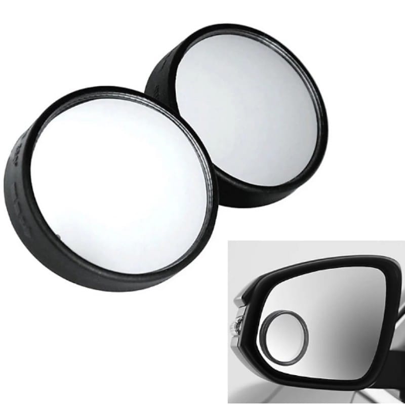 Picture of 2Pcs Car Mirror HD Convex Round Shaped Blind Spot Mirror for car and motorcycle Rear Side Mirror 360 Degree Wide Angle Vehicle Parking Hight Quility Glass
